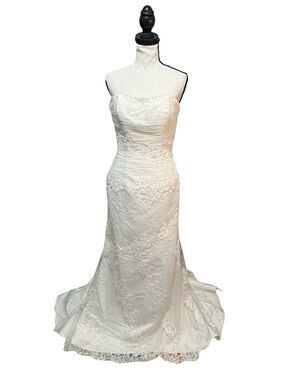Elegance Bridal Collection 8503 Strapless Mermaid Wedding Gown Size 8
